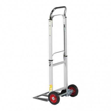 Diable Pliable Léger 90kg vue de 3/4 arrière