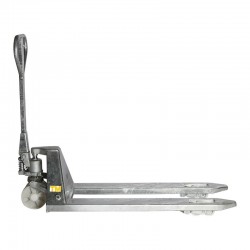 TRANSPALETTE GALVANISÉ 2500KG vue de profil