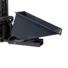 Benne basculante 600 lite coloris gris en cours de basculement
