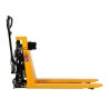 Transpalette haute levée électrique niveau constant 1,5T - vue de profil - position basse