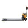 Vue de profil du Transpalette Electrique 1500 kg fourches 1800 mm batterie lithium 40 Ah