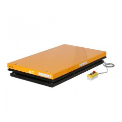Table élévatrice électrique fixe 2000 kg Plateau 1300x800mm 380 Volts position basse